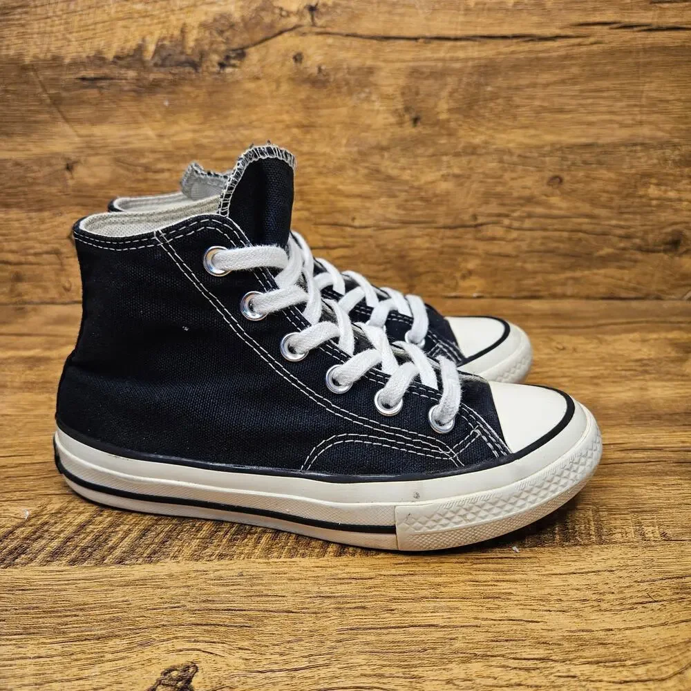 Converse Chuck Taylor Black High top unisex sneakers size 1 youth kids